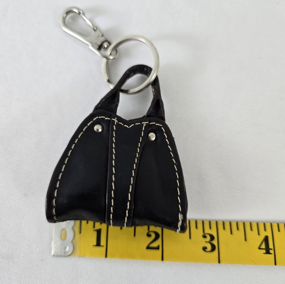 Small Black Keychain Purse - Picture 4 of 4